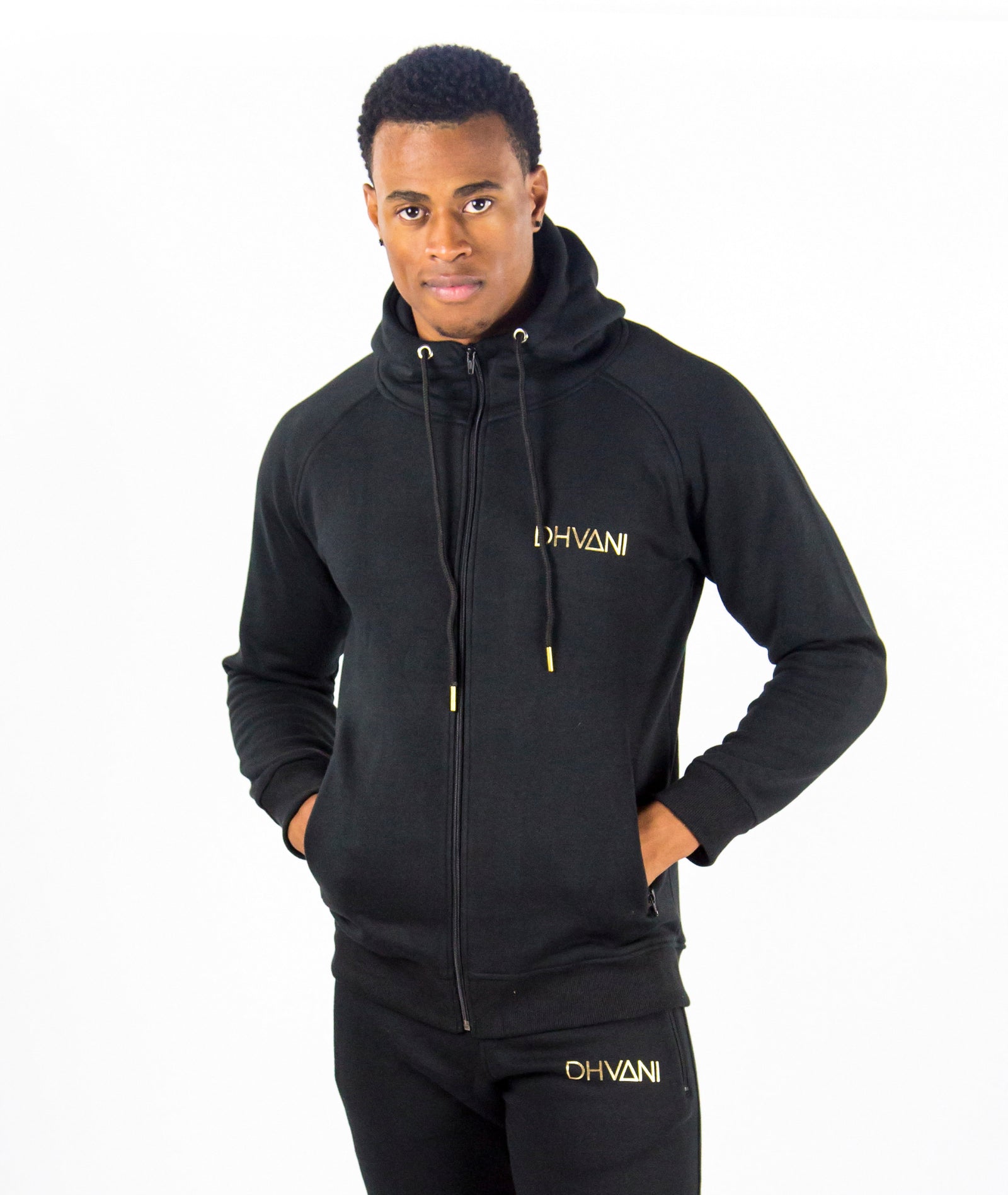 Cobalt Zip-Up Hoodie - dhvaniwear